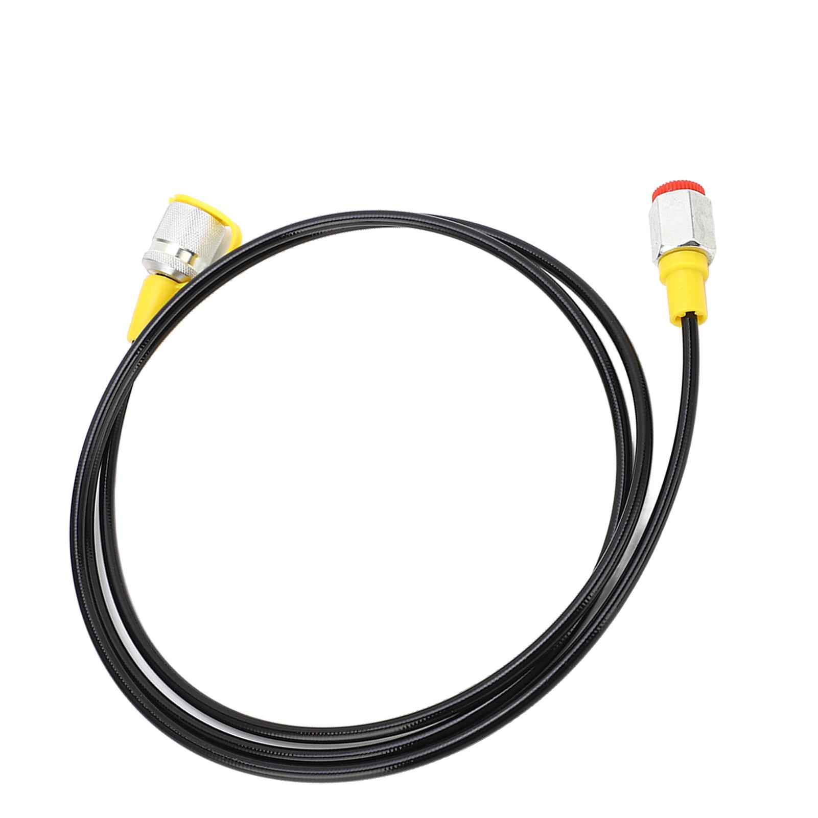 1.5m Hydraulic Pressure Test Hose 630Bar M16x2‑1/4BSP Coupling Point DN2