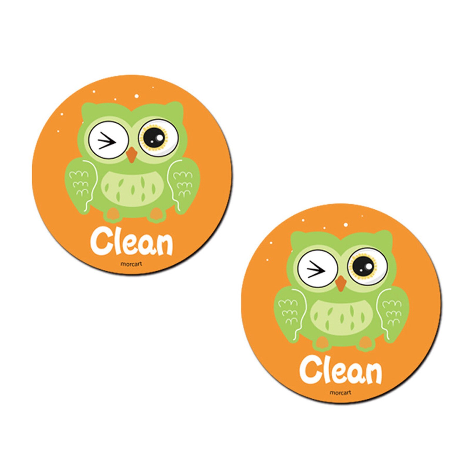 Dishwasher Magnetic Clean Dirty Sign Magnetic Sticker Resin+magnet Double Sided Sign Fridge Magnetic Dishwasher Indicator#g30: 2 pcs