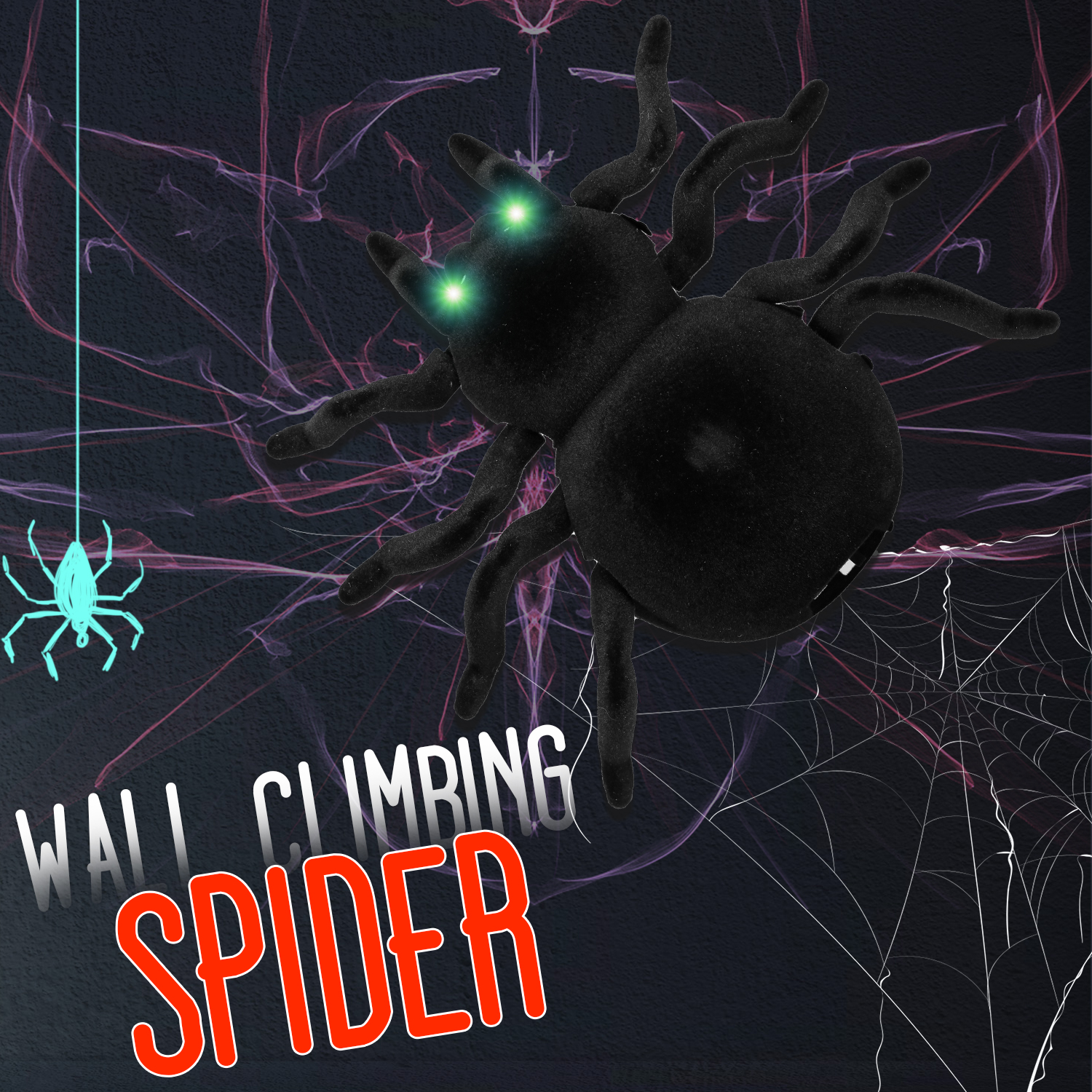 Climbing Animal Wall Climbing Spider RC Animal Remote Control Toys Fun Halloween Creepy Spider Simulation Joke Scary Trick