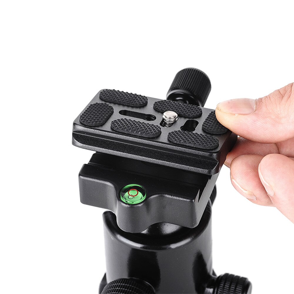 Manbily KB-0 Camera Tripod Ball Head Aluminum Ballhead Panoramic Head Sliding Rail Head W 2 Built-in Spirit Levels DSLR Shooting