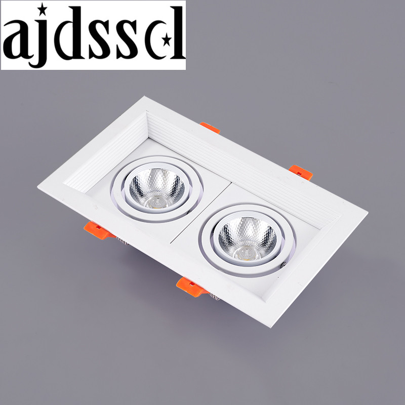 LED-Downlight-Stelle, LED-Deckenleuchte, hochwertig, dimmbar, AC110 V/220 V, 5 W, 10 W, 20 W, Einbauleuchte, Spotlicht, LED-Kolben-Downlights