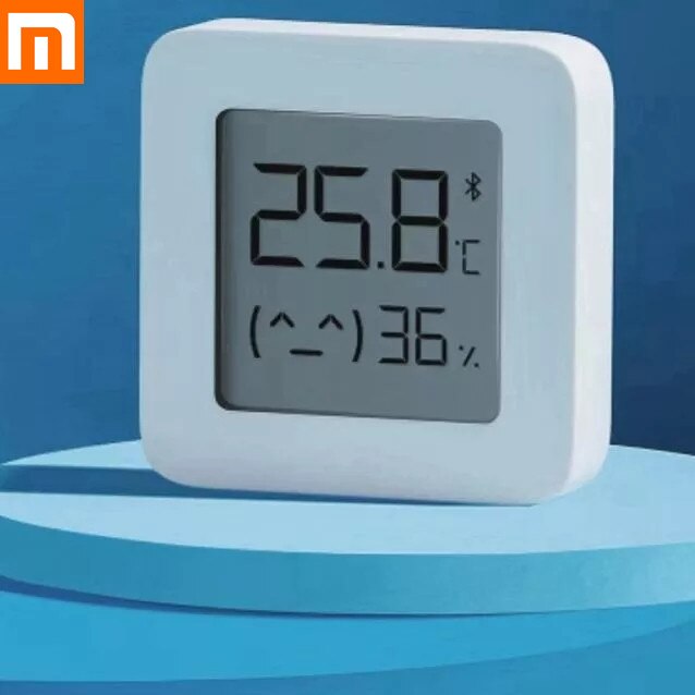 Xiaomi Mijia Bluetooth Digital Thermometer 2 Temperature Humidity Sensor LCD Screen Hygrometer Moisture Smart Linkage Mi APP
