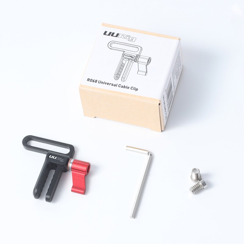 UURig-abrazadera de Cable HDMI para cámara Sony R068 A72/A73, soporte de Clip de Cable de interfaz HDMI ajustable de 12MM: Default Title
