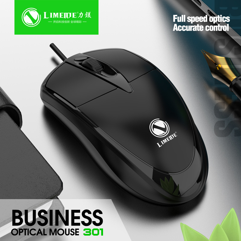 Wired Office Home Game Mouse Usb Computer Business Internet Cafe Desktop Application