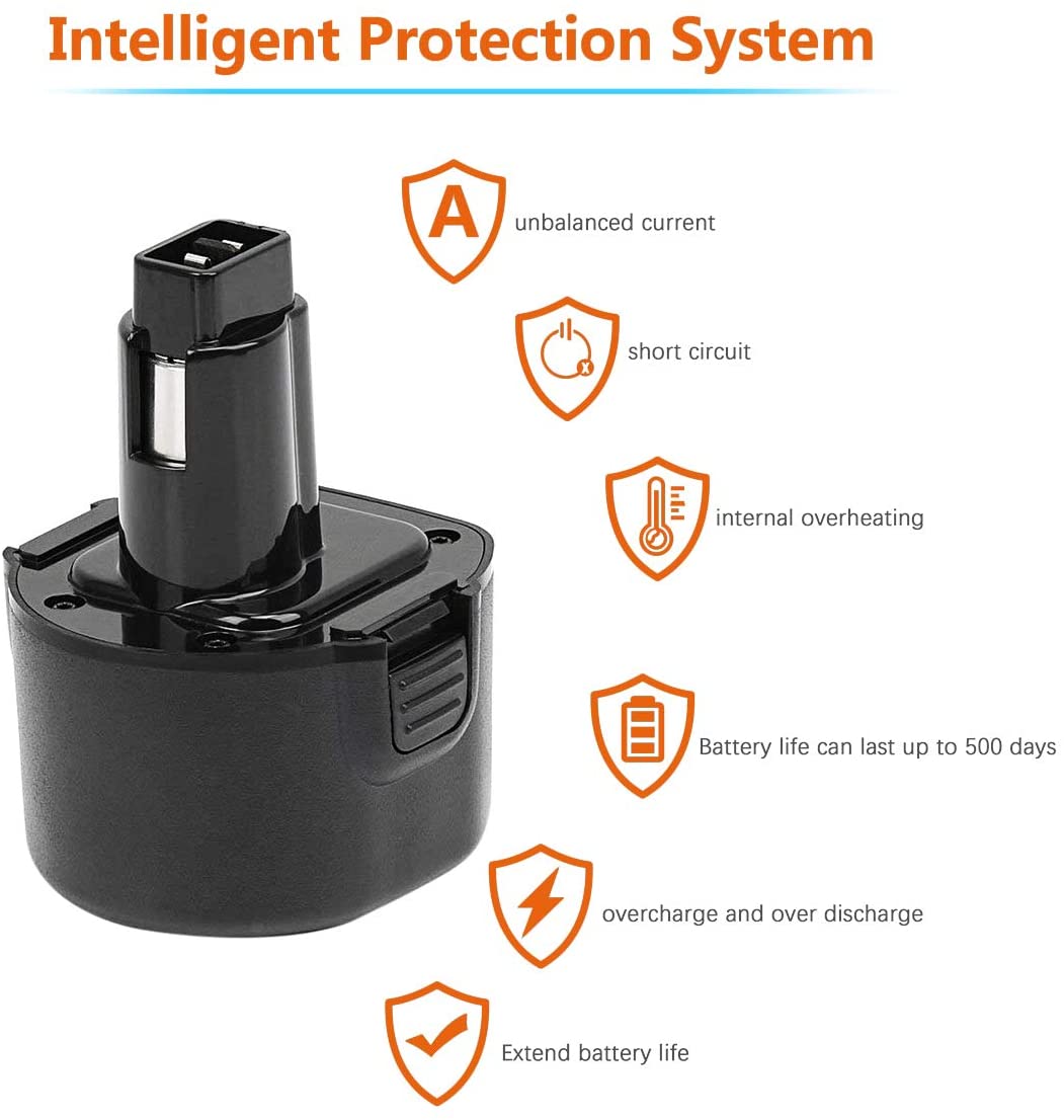 A9242 x 9.6v ni-mh-akkus für black & decker  ps120 fsb 96 kc96ve kc96c kc9651cn cd9600 cd231 100% hoher kapazität