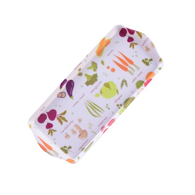 Lade lange strip water fles water cup smalle rechthoekige theeblad lade plastic melamine creatieve Q18: 1