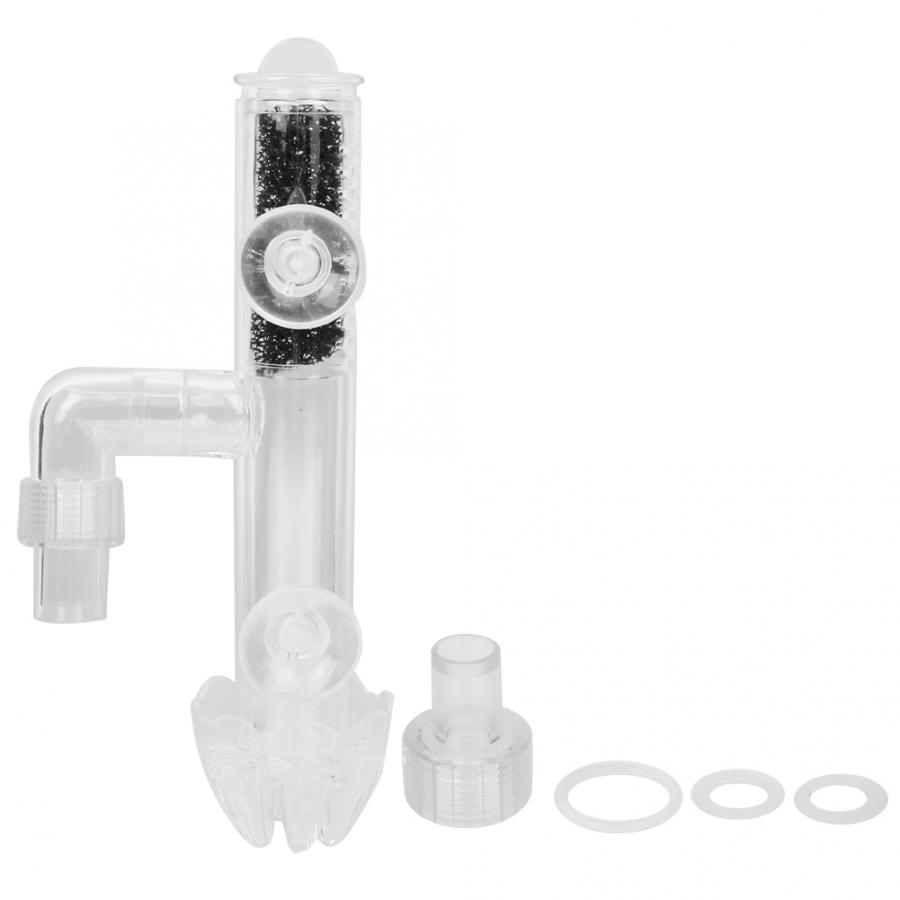 Akvarie akvarium olie film skimmer akryl gennemsigtig effektiv olie film skimmer remover akvarium værktøj tilbehør