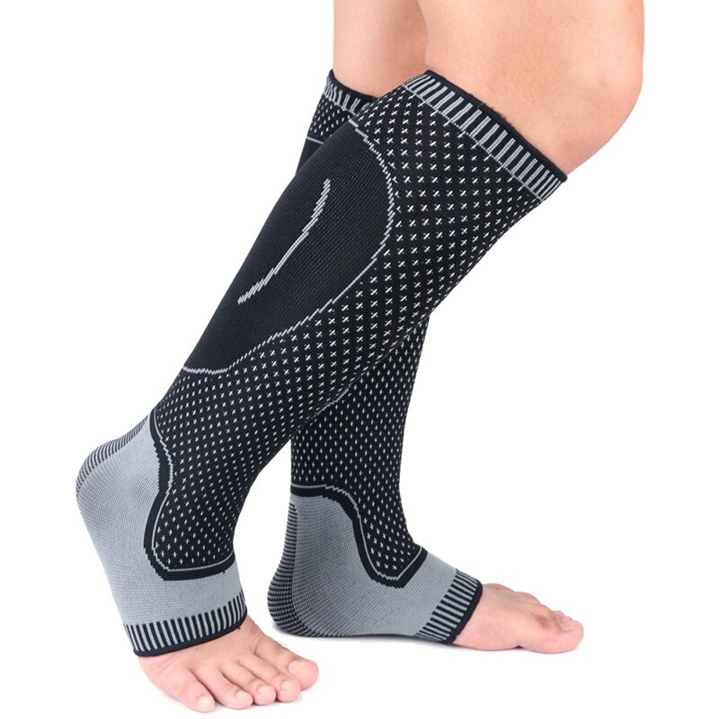 1pc Sports Safety Running Cycling Compression Sleeves Calf Leg Shin Splints Breathable Leg warmmers Sports Protection
