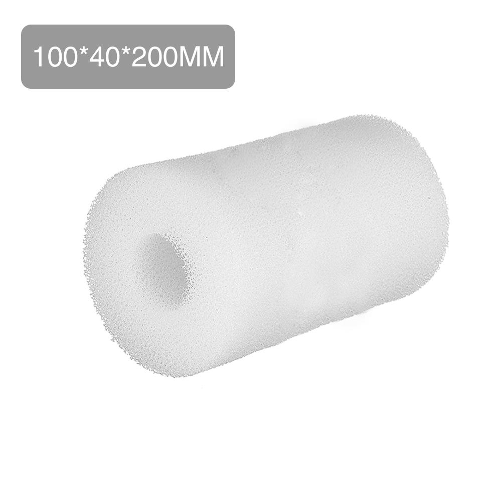 3 størrelser sort hvid swimmingpool filter skum svamp intex  s1 type genanvendelig vaskbar patron skumdragt intex boble jetted: D