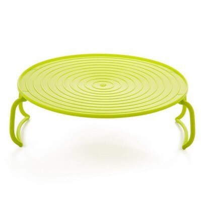 4 In 1 Magnetron Plastic Stand, Het EEN Lade, EEN Plastic Stacker EEN Deksel en EEN Koeling Rack: Groen