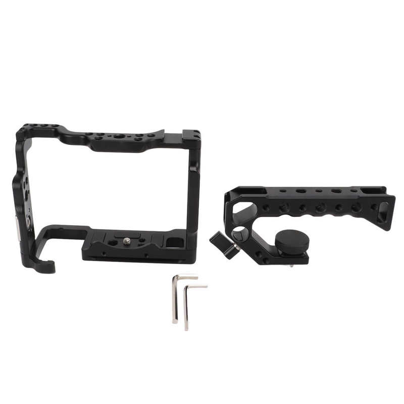 Camera Kooi Beveiliging Aluminium Slr Camera Cage Rig Beschermende Met Multi Functionele Bovenste Handvat Voor Sony A7M4