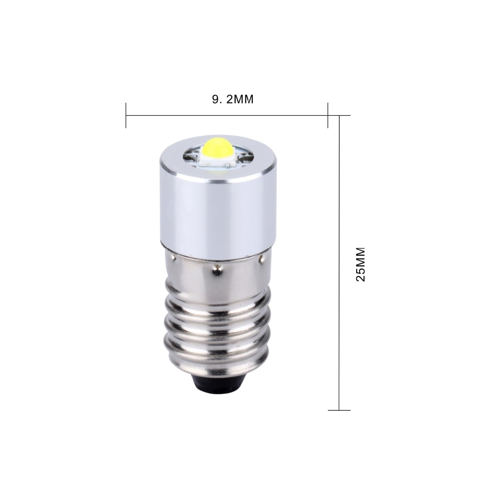 E10 LED Upgrade Flashlight Bulb 0.5W 1W Emergency Light Bulbs 3V 4.5V 6V C/D Cell Replace Flashlight Torches Bulb