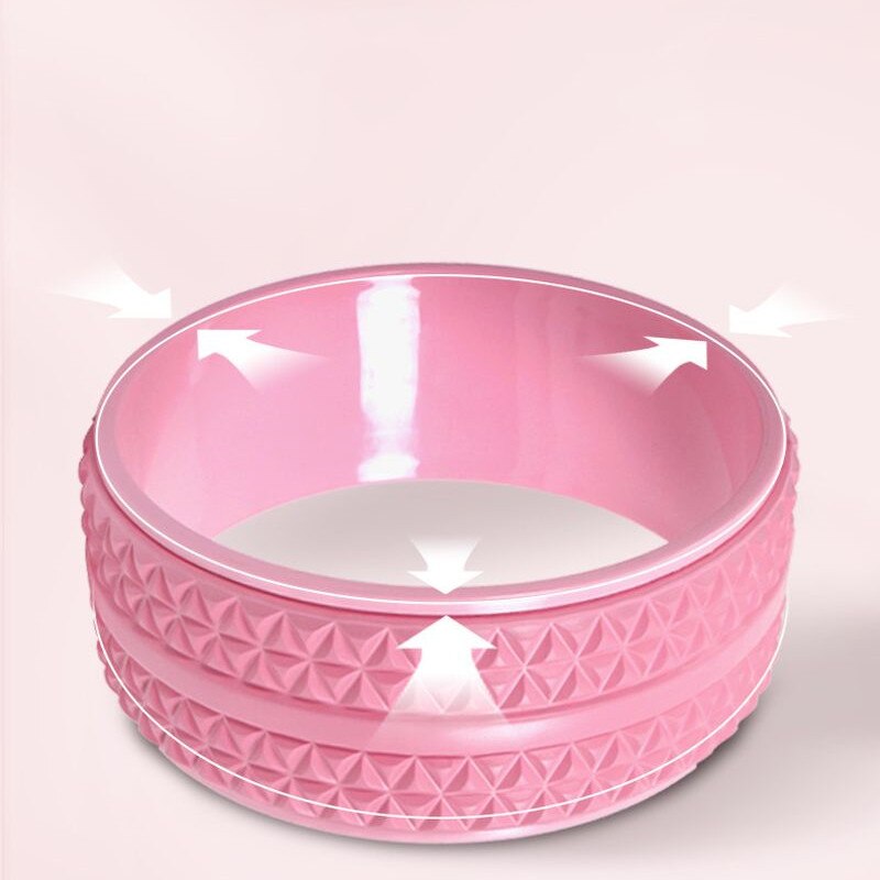 Yoga Wiel Open Back Home Fitness Oefening Apparatuur Beginners Open Schouder Massage 3d Antislip Pilates Ring Dharma wiel
