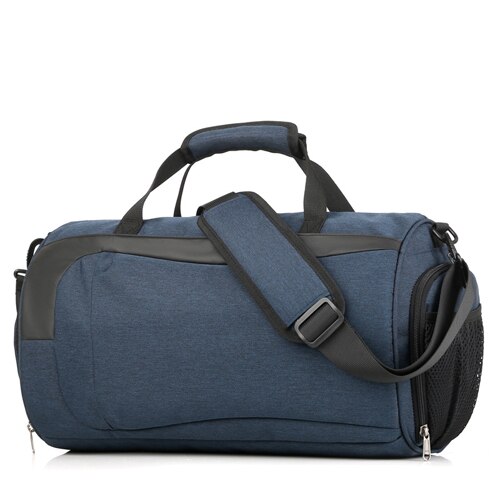 Bolsas de Fitness para entrenamiento para hombre y mujer, bolso de viaje para gimnasio, deporte al aire libre, natación, Yoga húmedo seco para mujer: Blue 1
