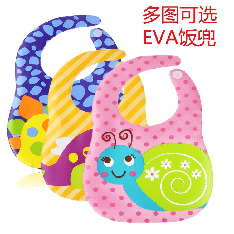 Kids Baby Slabbetjes Burp Doeken Slabbers Eva Waterdichte Diner Slabbetjes Jongens Meisjes Zuigelingen Cartoon Patroon Slabbetjes Burp Doek