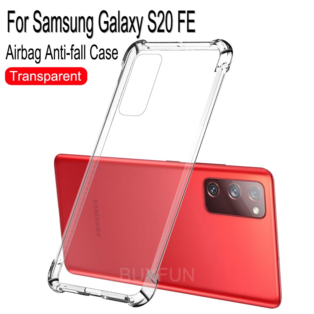 per Samsung S20 Fe Cassa Del Telefono Dello Schermo di Vetro Pellicola Della Macchina Fotografica per Samsung galassia S20 S 20 Fe стекло на самсунг s20 fe fan Lite 4g 5g: For S20 Fe 4G / solo Case
