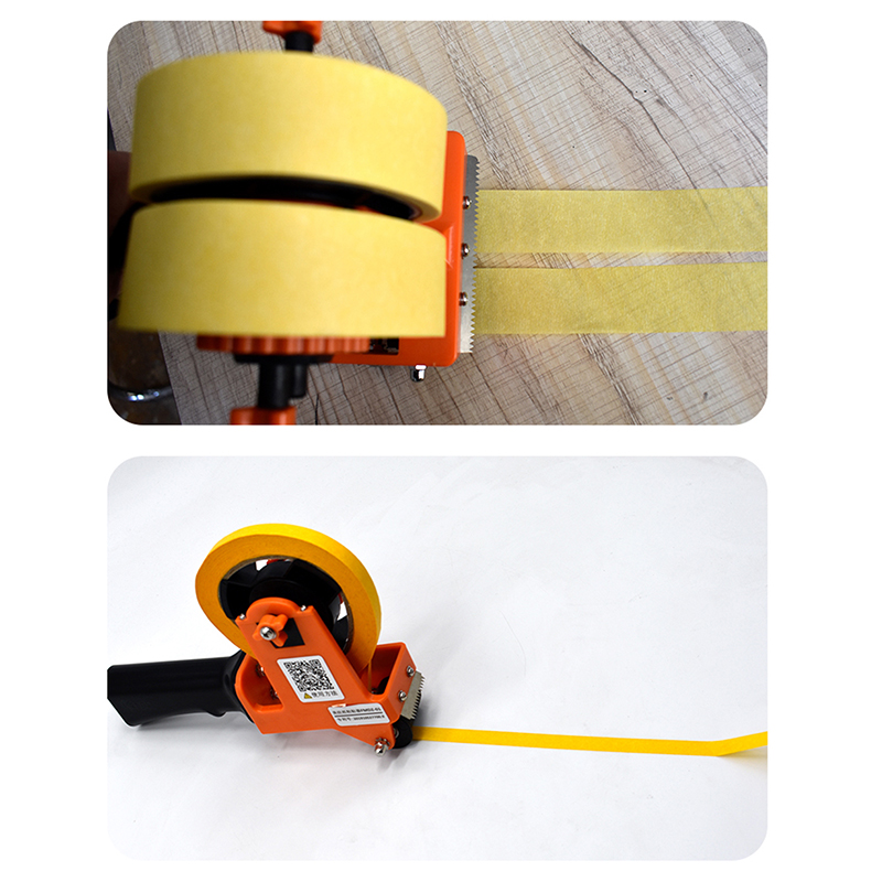 Dispensador de fita adesiva, ferramentas manuais, adesivos, ferramenta de stripagem, fita de papel, stripper, colagem de papel, papel texturizado