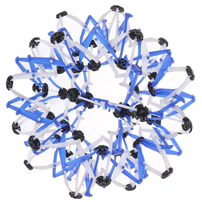 1pc coloré lancer balle étirement rétrécissement boule sphère maternelle anneau extensible expansion balle jouets pour bébé enfants
