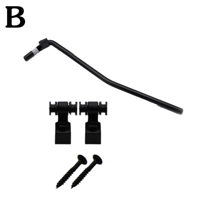Guitar Tremolo Bridge Tremolo Arm Whammy Bar En Arm Socket Jack Voor Elektrische Gitaar Accessoires Onderdelen M6f3: Black