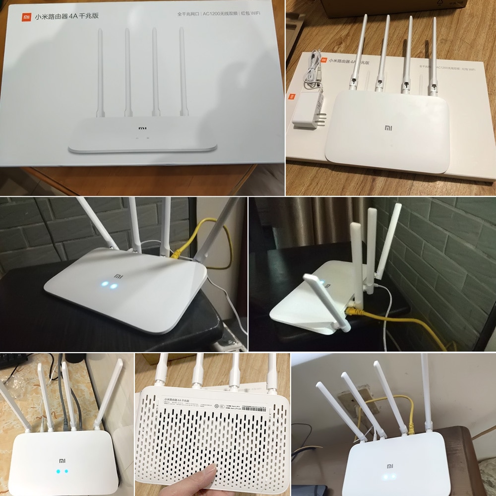 Xiaomi Mi Router 4A/4A Gigabit Version 100M/1000M 2.4GHz 5GHz WiFi 1167Mbps WiFi Repeater 128MB DDR3 4 Antennas Network Extender