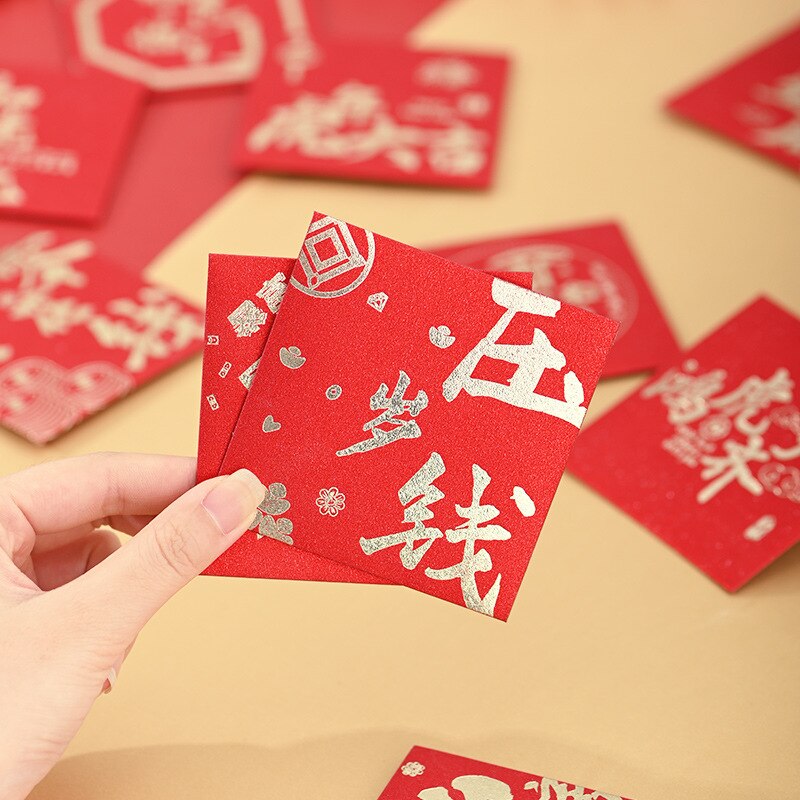 Guochao Geburtstag rot Paket Mini Persönlichkeit Kreative Neue Jahr Tiger HongBao China Schließen Der Tür Zu Empfangen Hochzeit EIN