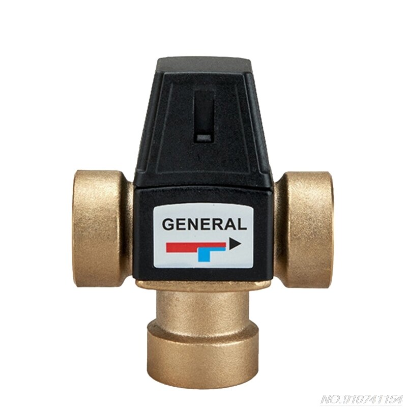 Solar Water Heater Val ve 3Way Thermostatic Mixer Val ve 3Way Male Thread Thermostatic Mixing Valv Bathroom D04 20: DN20-2