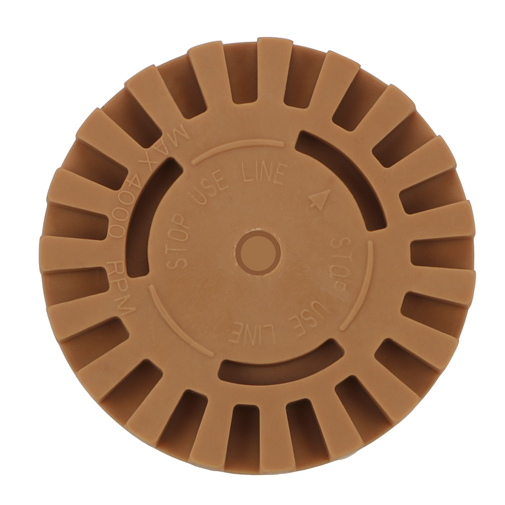 20Mm 1/4 "Shank Rubber Gum Whee Auto Reparatie Verf Tool Voor Auto Lijm Stickers En Decals Polijsten Wiel decal Remover