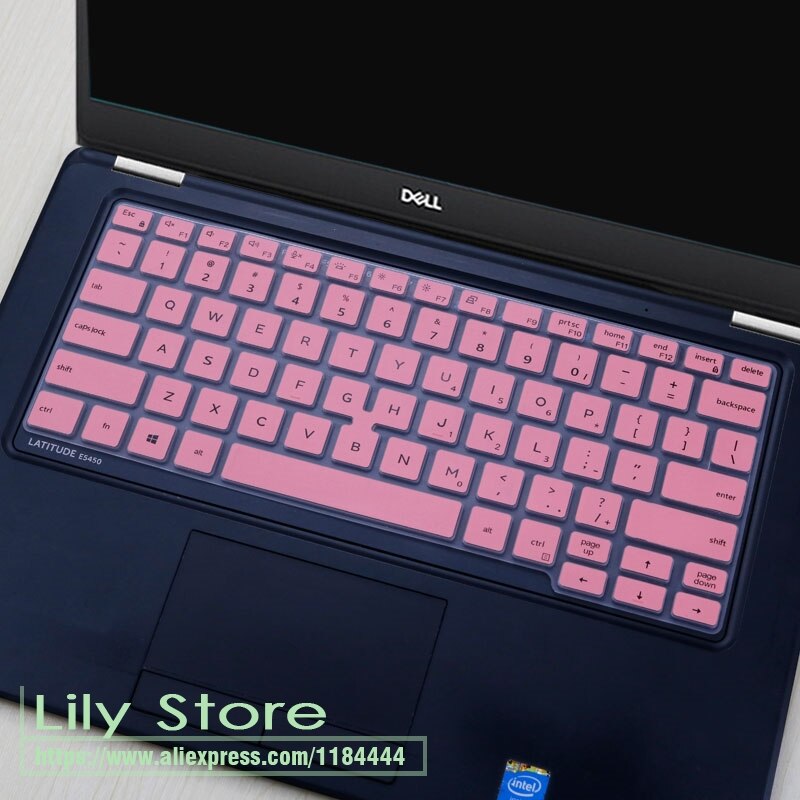 Silicone Notebook laptop Keyboard cover protector skin For DELL LATITUDE 3400 5400 5401 7400