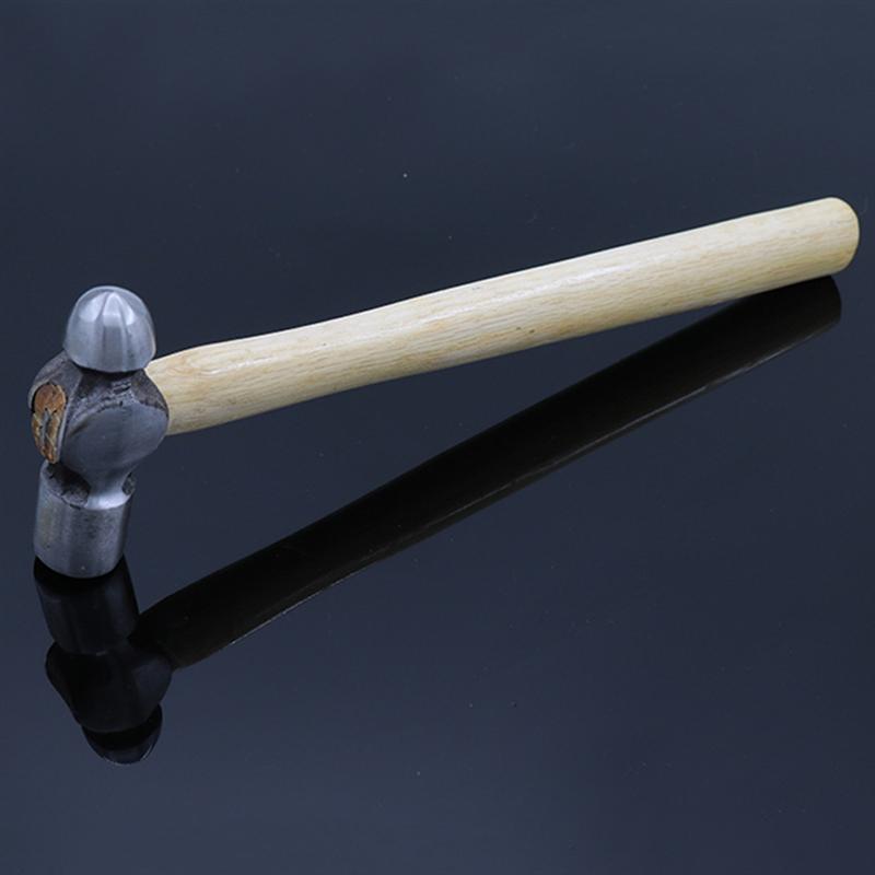 Bijoux chassant marteau acier au carbone forge gravure chassant rabotage manche en bois bijoux fournitures pour magasin (1.5P)
