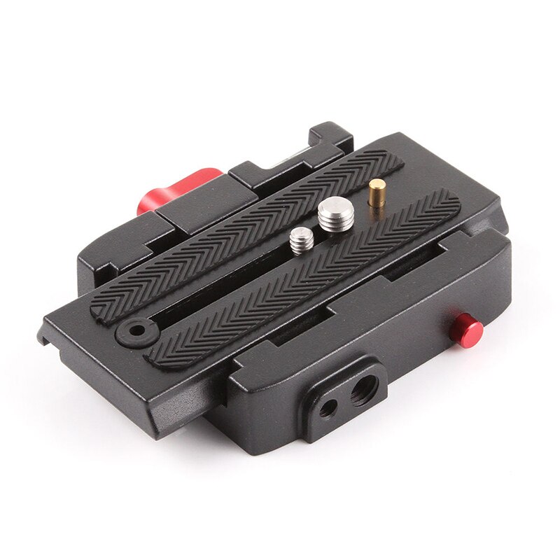 Foleto P200 Quick Release Clamp Base Plate Tripod Screw Mount for DSLR Camera Camcorder Manfrotto 500 AH 701 503 HDV 577 577 500