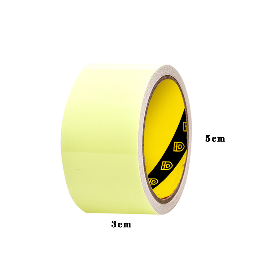 Wall Sticker DIY Glow In The Dark Luminous Fluorescent Night Self-adhesive Safety Sticker Tape Home Decoration_czh: G