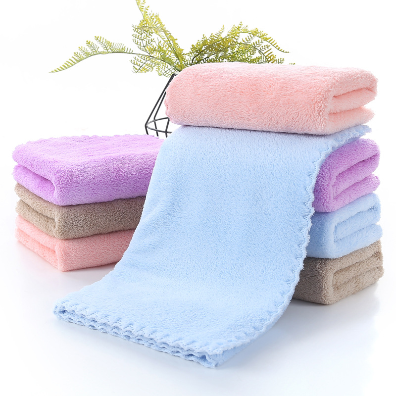 Microfiber Absorberende Gezicht Handdoek Zachte Handdoek Zachte Sneldrogende Washandje