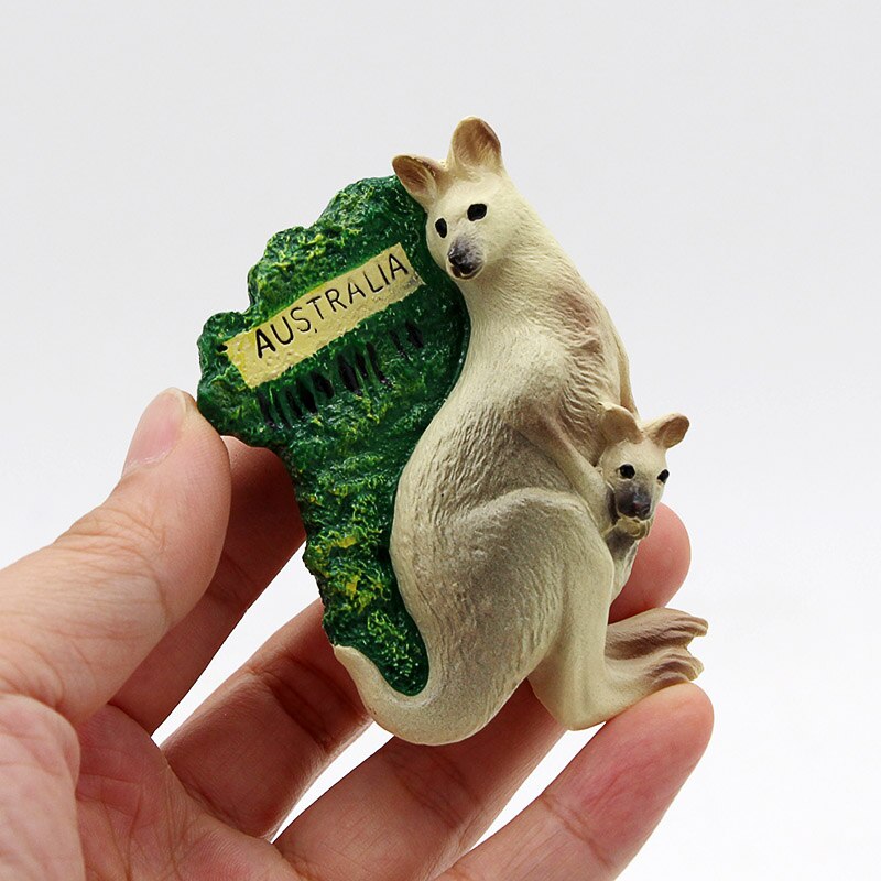 Australia kangaroo Sydney Opera House souvenir 3D fridge magnets magnetic refrigerator home decoration Australia Collection