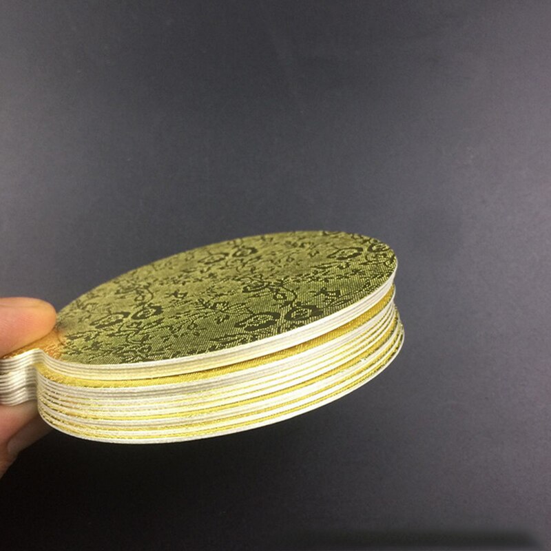 20pcs/set 9cm Round Mousse Cake Board Gold Paper Cupcake Dessert Displays Tray Wedding Birthday Cake Pastry Decorative Tools