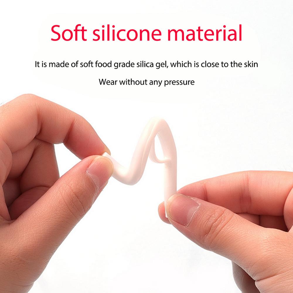 10pcs Silicone Earloop Cover for mask Soft Comfortable Ear Protection Hook Mask Ear Hook Anti-Slip Invisible Ear Grips Hook