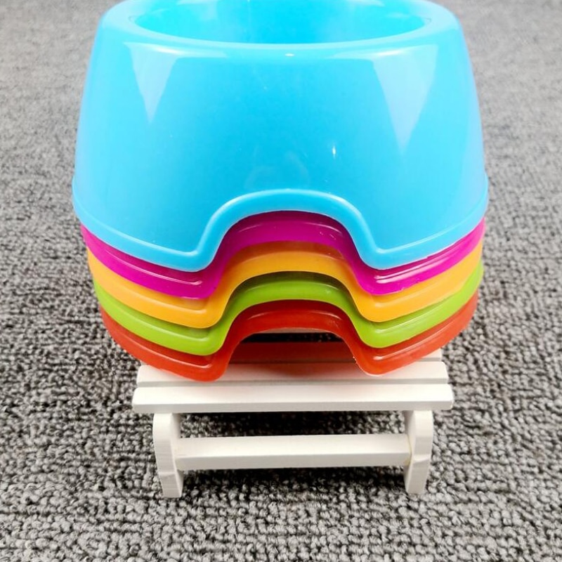 HIPET Dual Port Dog Cat Drinking Feeding Feeder Bowl Plastic Automatic Water Dispenser Pet Feeder Bowls Supplies