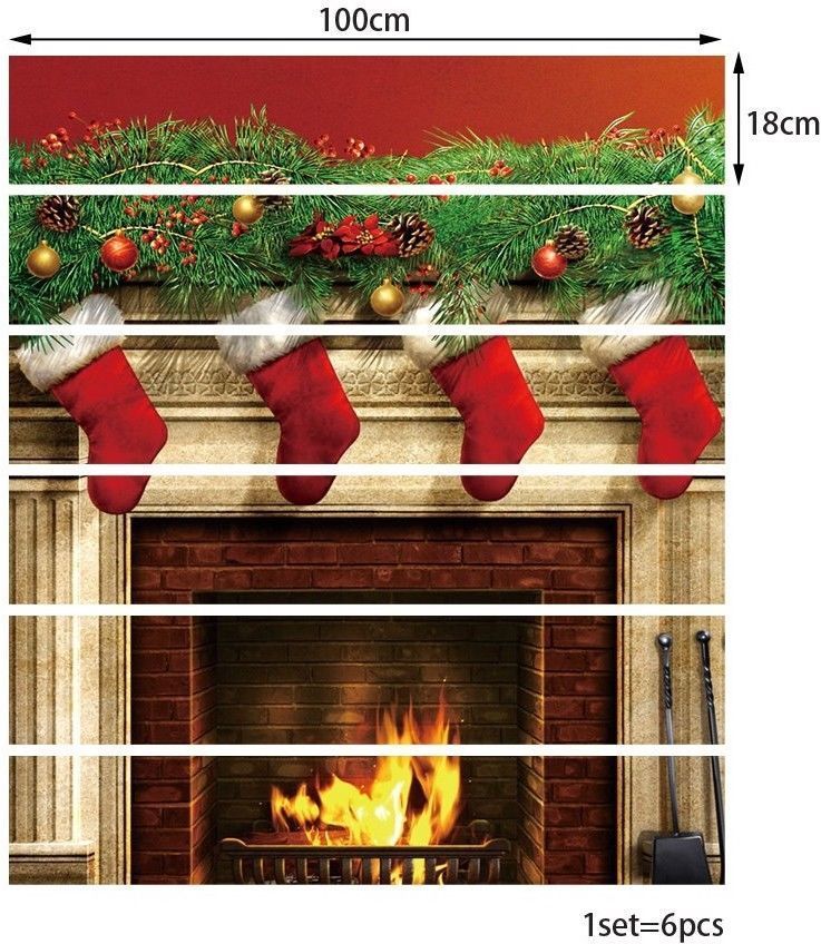 3D schody naklejka naklejki na schody rodzina schody pion dekoracje papier ścienny boże narodzenie dekoracyjne ozdoby robić domu