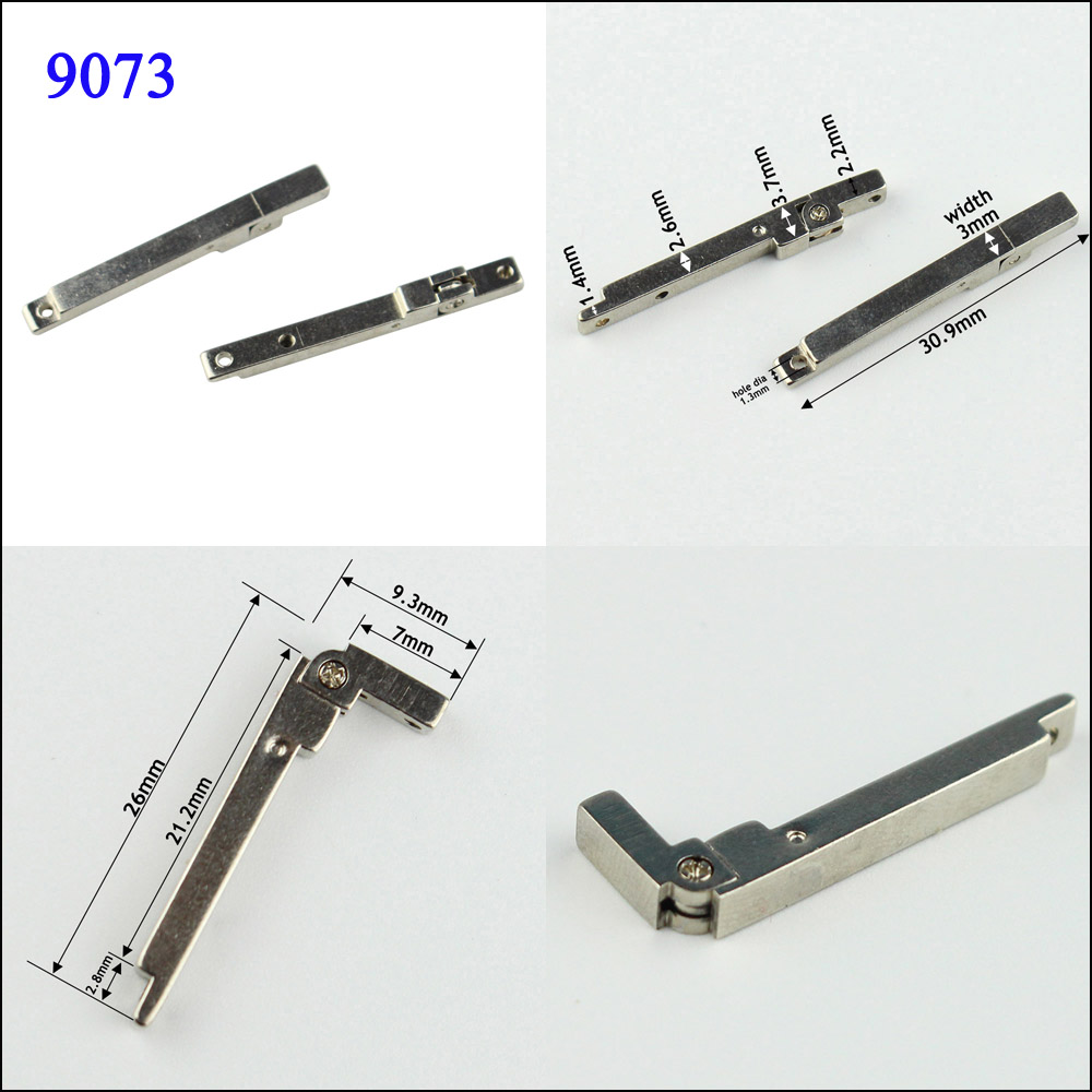 10pairs Glasses Spring Hinges Eyeglasses Repair Accessory Metal Spare Part For Plastic Acetate Eyewerar Frame Temples Low Price: Silver