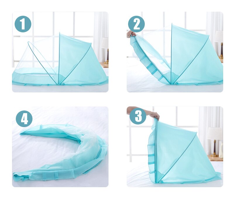 Baby mosquito net foldable portable mosquito net for children