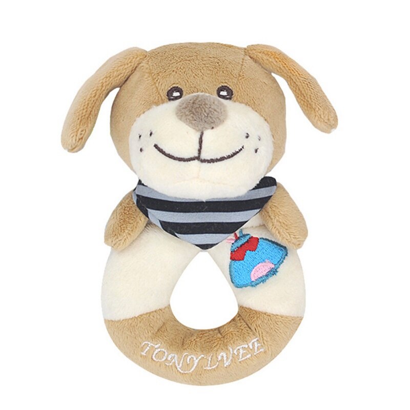 neue Baby Drehmaschine Hängen Ring Cartoon Tier Rasseln Krippe Baby Kinderwagen Hängen Spielzeug Beißringe Gefüllte Puppe: D