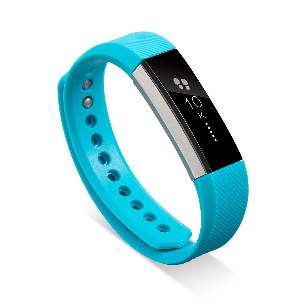 Zachte Siliconen Veilige Verstelbare Band Voor Fitbit Alta Band Polsband Riem Armband Horloge Vervanging Accessoires: 6