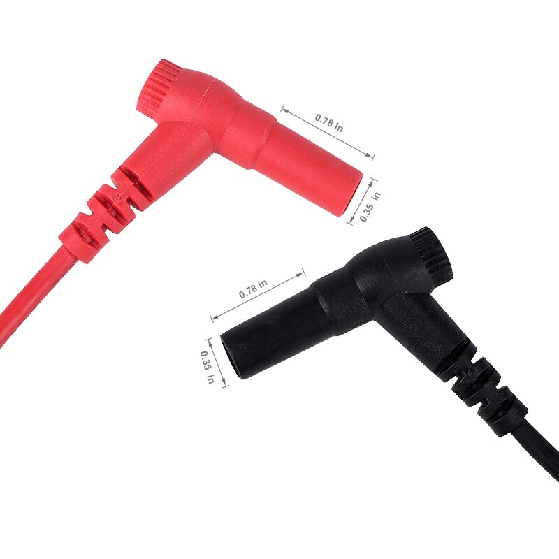 JCD Probe Test Multimeter Leads Pin for Digital Multimeter Needle Tip Multi Meter Tester Lead Probe Wire Cable Pen 10A 1000V