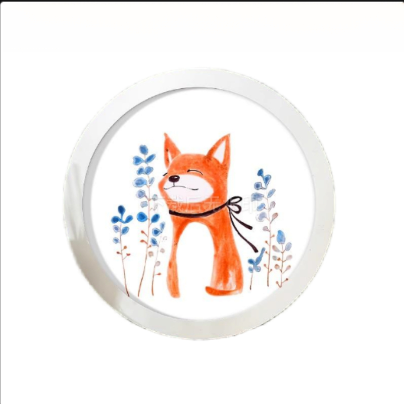 Einfacher runder Fotorahmen 6 Zoll, 7, 8, 10, 12, 14, 16, 18, 20 Zoll, hängender Wandbilderrahmen, ohne Lackierkern