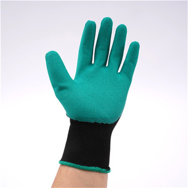 4/8 ABS Plastic Hand Claw Waterproof Garden Rubber Gloves Gardening Digging Planting Durable Work Glove Outdoor Gadgets 70%: Ordinary paragraph