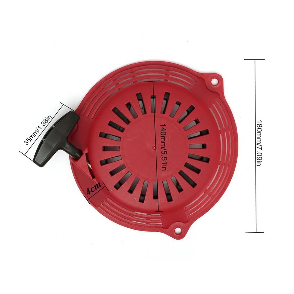 Pull start rekyl starter til honda gcv 135 gcv 160 en2000 hru 19 plæneklipper motor cropper græsskærer startplade
