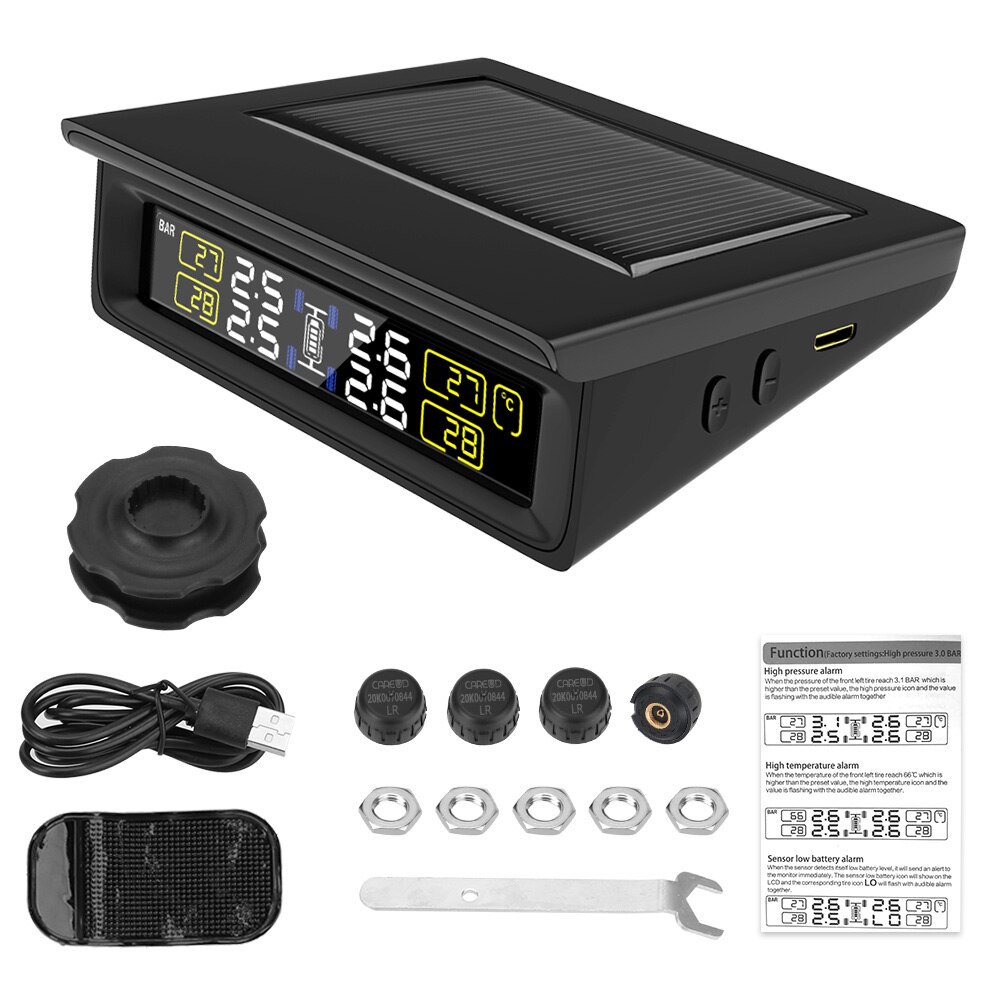 Youpin YOELBAER - système de contrôle TPMS intelligent, pour voiture, avec affic