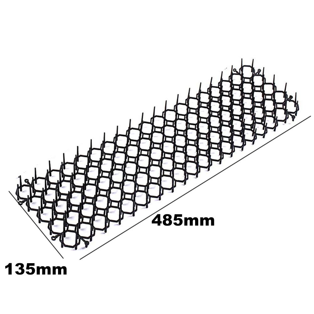 Trädgård katt scat mattor anti-cat prickle strips hålla katten borta säkra plast spik 27*135*485mm 27*160*210mm