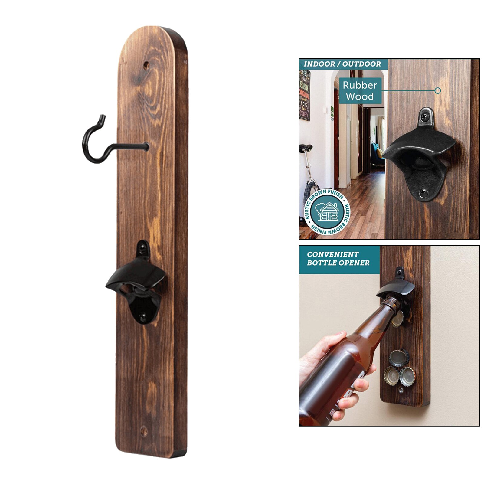 Spielen Zug Haken und Ring Spiel mit Flasche Öffner und Magnetische Kappe Fangen, Einfach zu Installieren, entwickeln Motor- Fähigkeiten