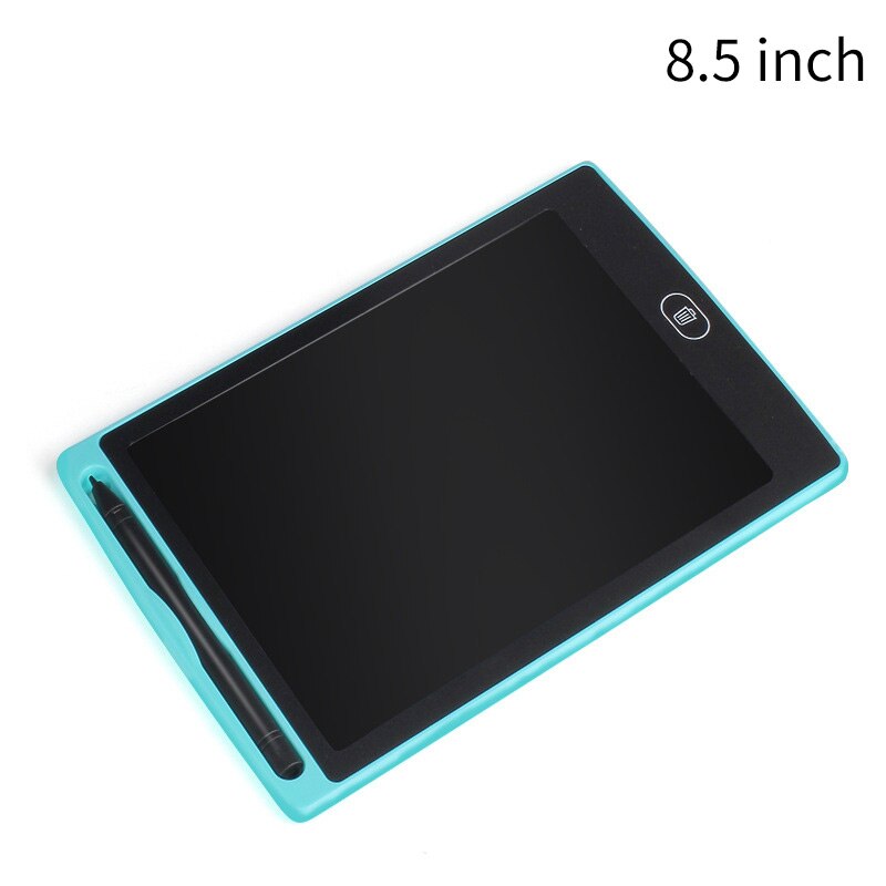 Tableta de escritura Digital portátil ultrafina, tabletas gráficas de dibujo, tableta LCD colorida, tableta electrónica de escritura a mano, bolígrafo de para niños: blue 8.5 inch