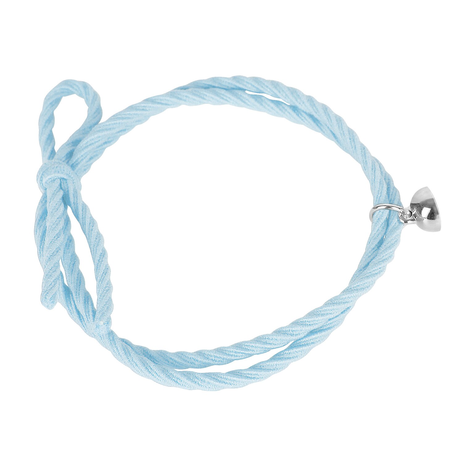 Attraktive Paar Armbinde für frauen Charme Armbinde Freundschaft Seil Geflochtene Abstand Magnetische Armbinde Liebhaber Schmuck: Hellgelb Gold Farbe